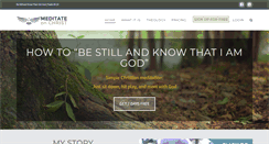 Desktop Screenshot of meditateonchrist.com